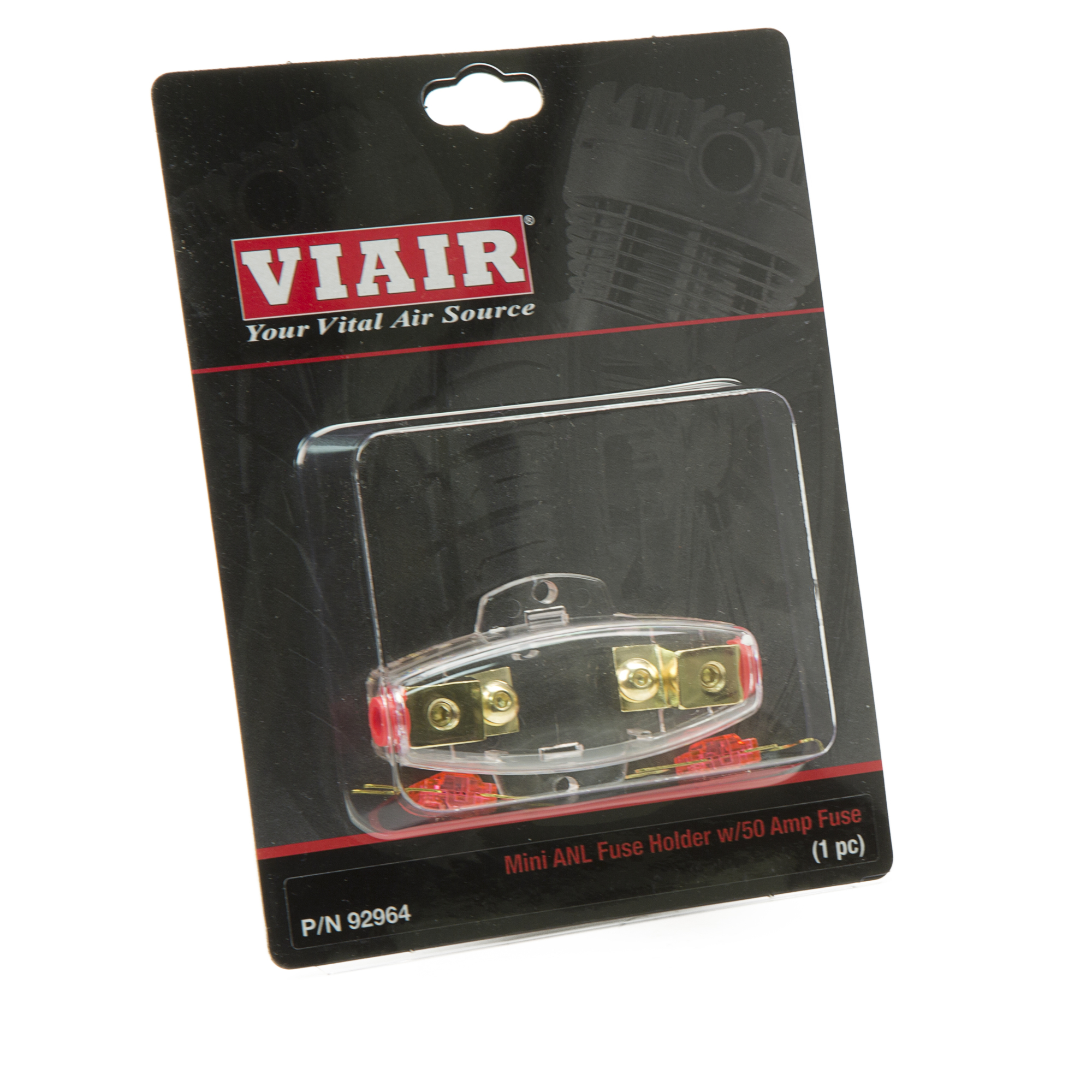Viair Mini ANL Fuse Holder with 50A Fuse - For 4 or 8 Gauge Wire, Model# 92964